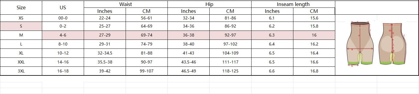 High Waist Shapewear Panties