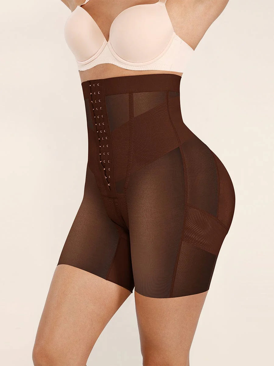 Mesh High waisted abdomen and butt lifter