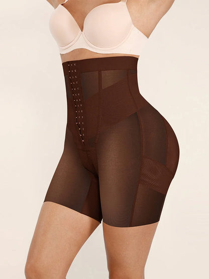Mesh High waisted abdomen and butt lifter