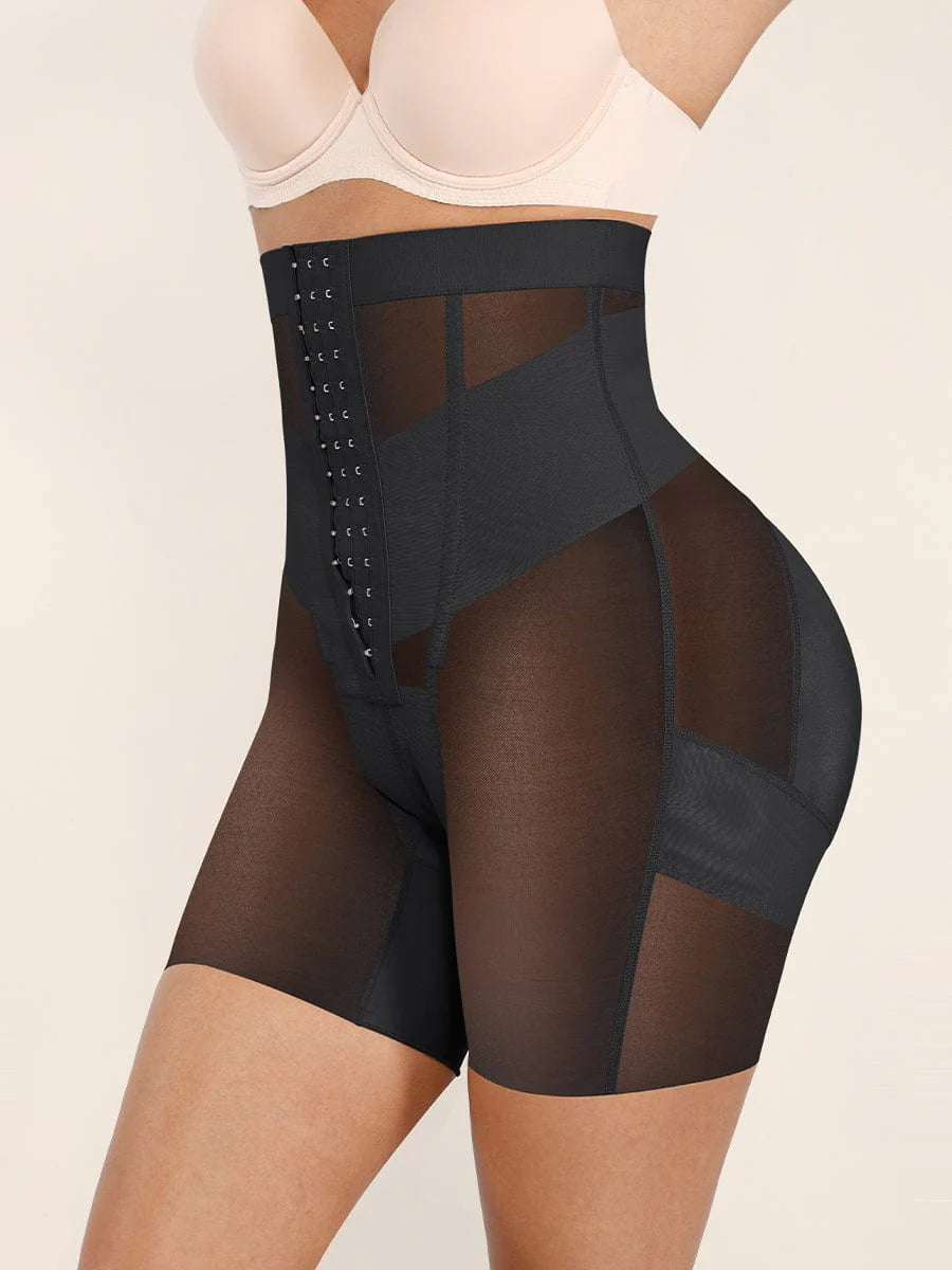 Mesh High waisted abdomen and butt lifter