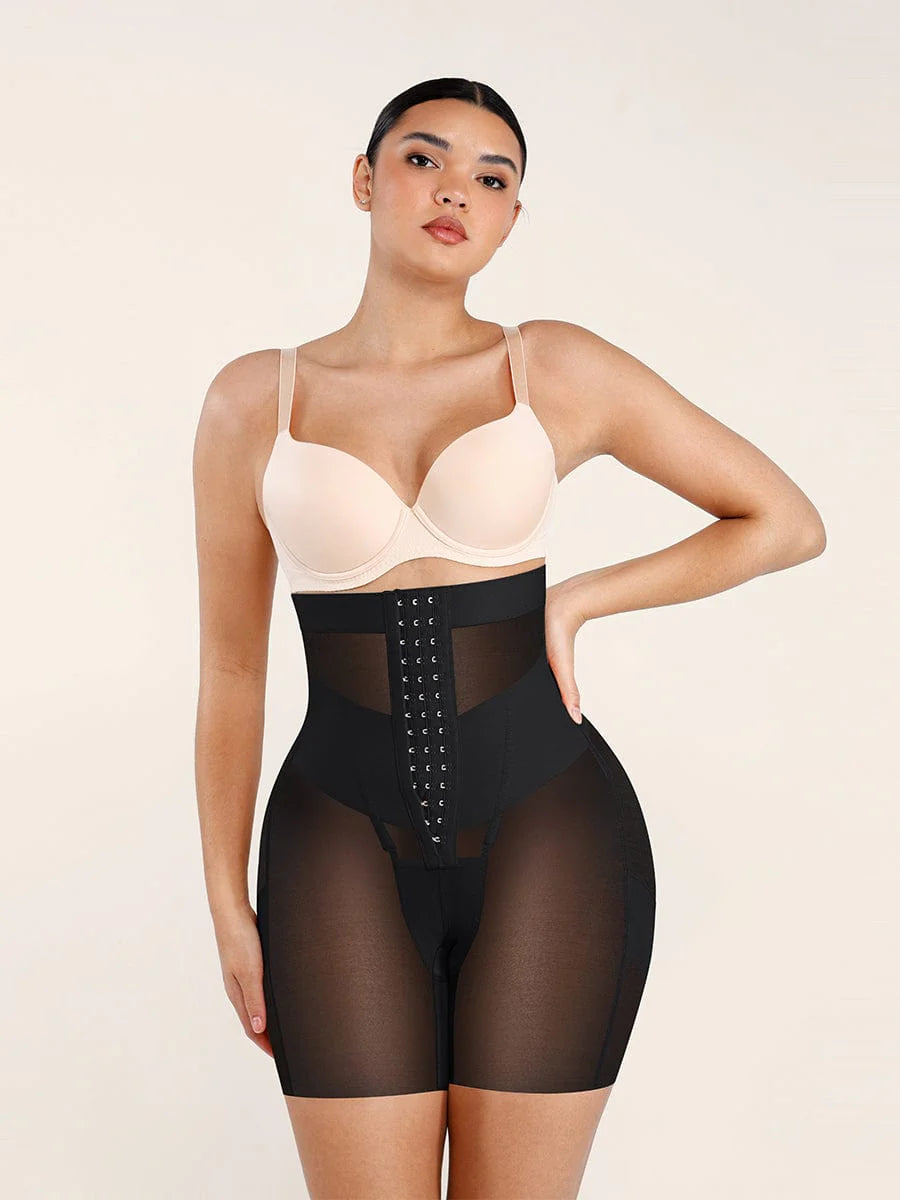 Mesh High waisted abdomen and butt lifter